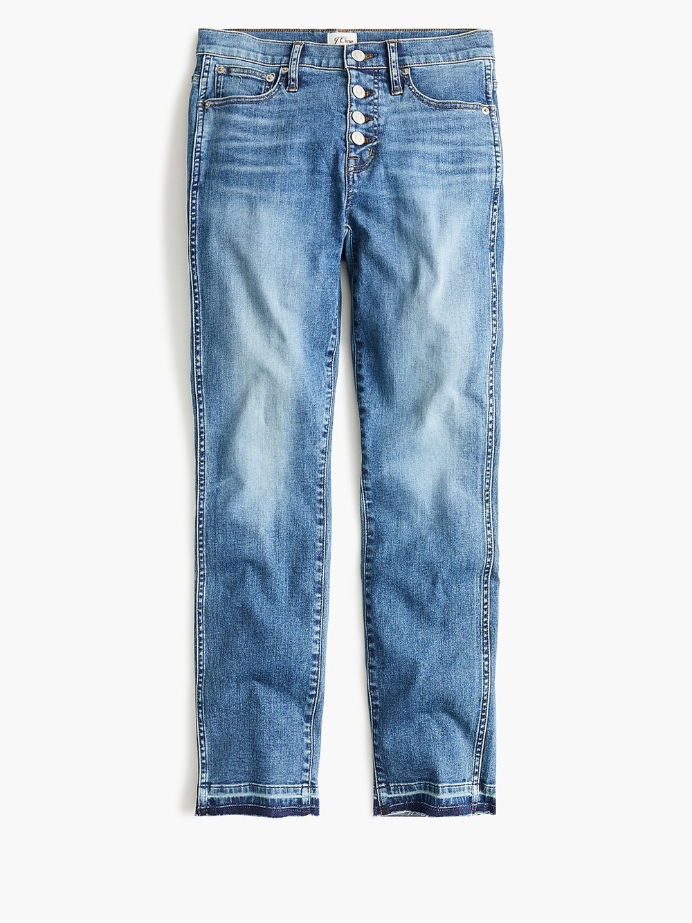 J Crew Vintage Straight Eco Jean In Sparkling Sea Wash